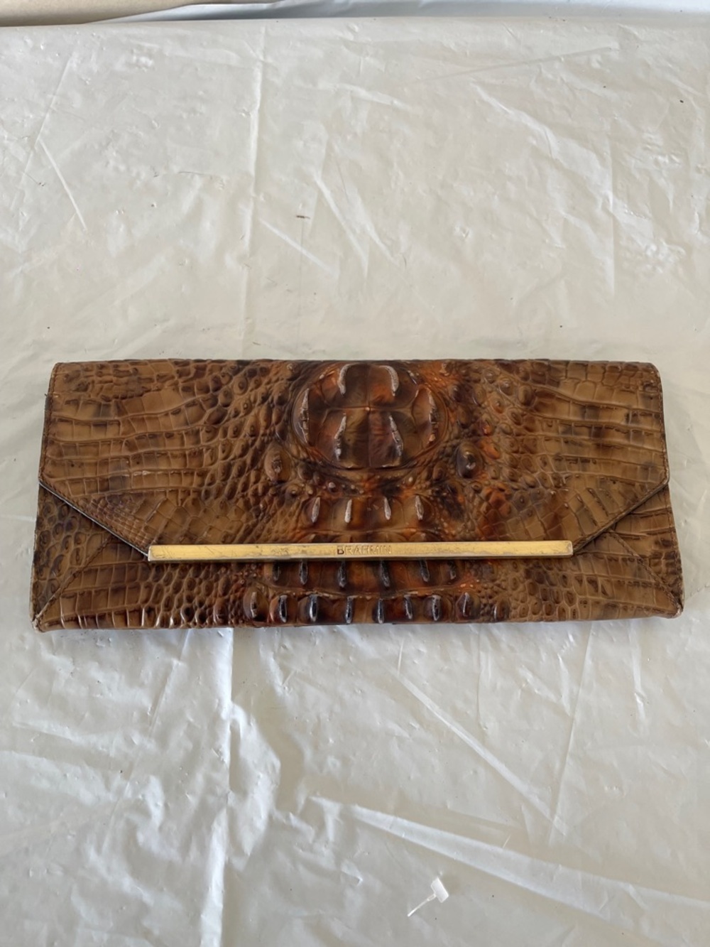 Brahmin Ady Wallet in Bark Melbourne leather